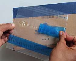 Envelope com janela Envelope com janela
