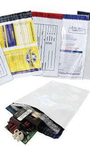 Envelope coextrusado com lacre adesivo Envelope coextrusado com lacre adesivo