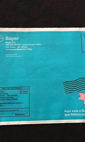 Envelope coextrusado com lacre adesivo Envelope coextrusado com lacre adesivo